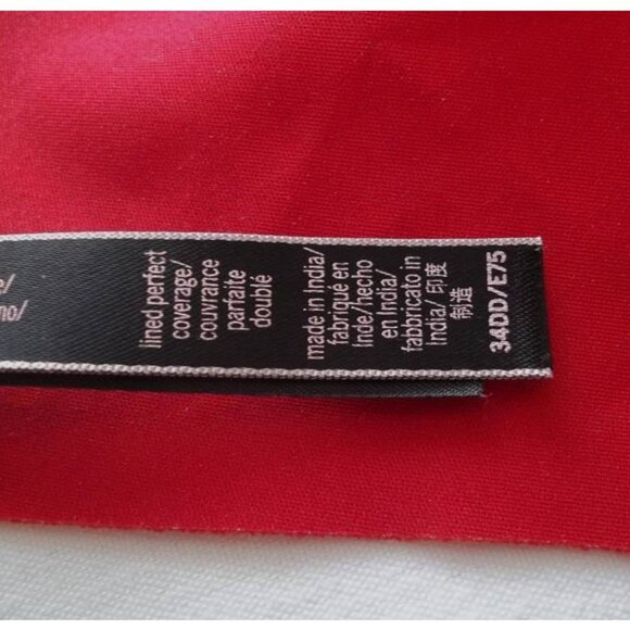 Victoria’s Secret® Lined Perfect Coverage Bra Size 34DD - Picture 4 of 10